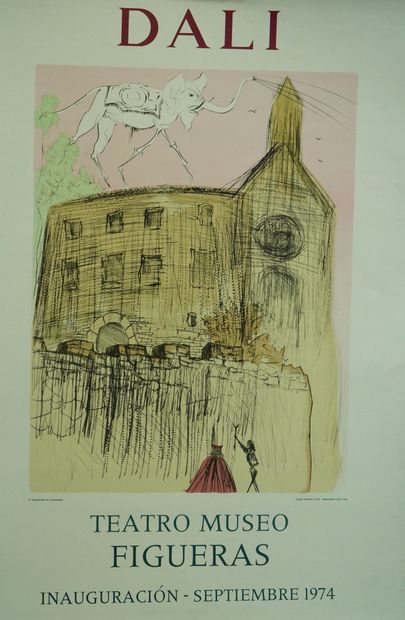 Salvador DALI (1904-1989), d'après. 
Suite...