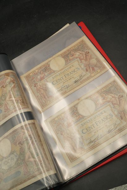 Réunion de billets anciens, France et étranger,...