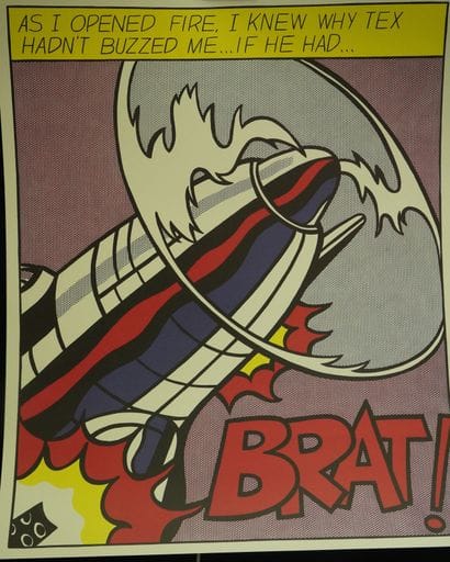 Roy LICHSTENSTEIN (1923-1997), d’après
As...