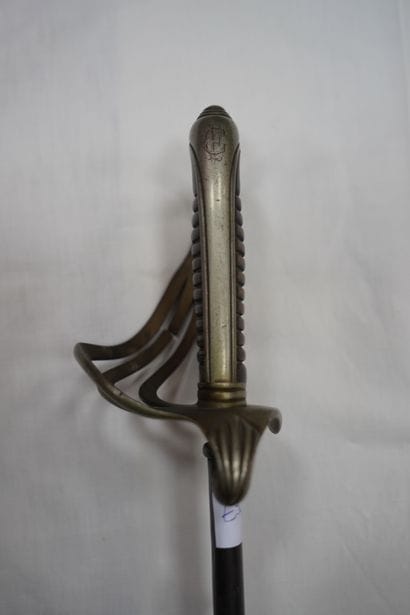 MILITARIA.
Sabre d'adjudant, la garde en...