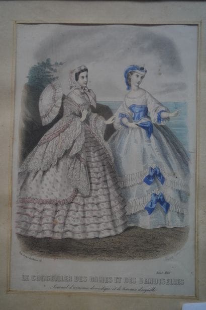 Réunion d’estampes variées. On joint des...