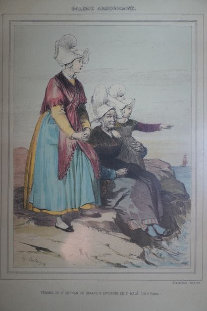 Réunion d’estampes variées. On joint des...