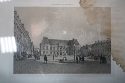 Réunion de dessins, aquarelles sur le thème...