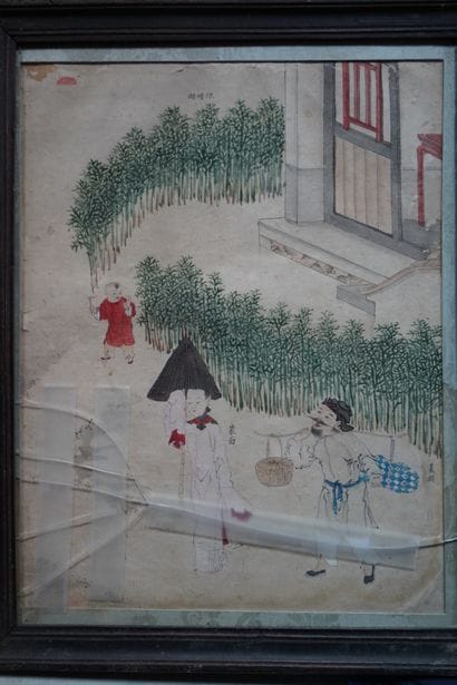 Réunion de gravures variées. En l'état.