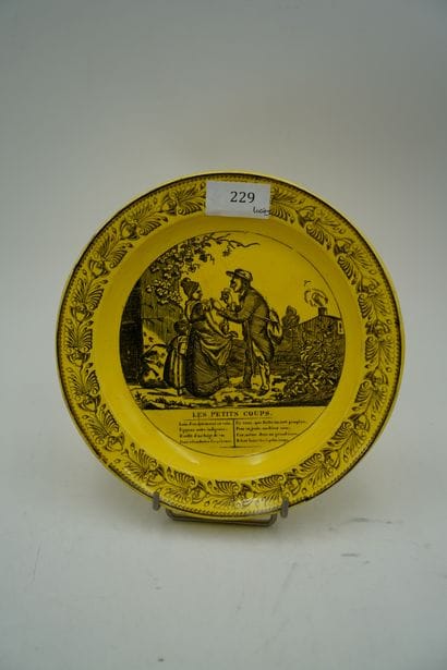 LEBOEUF THIBAULT A MONTEREAU, assiette en...