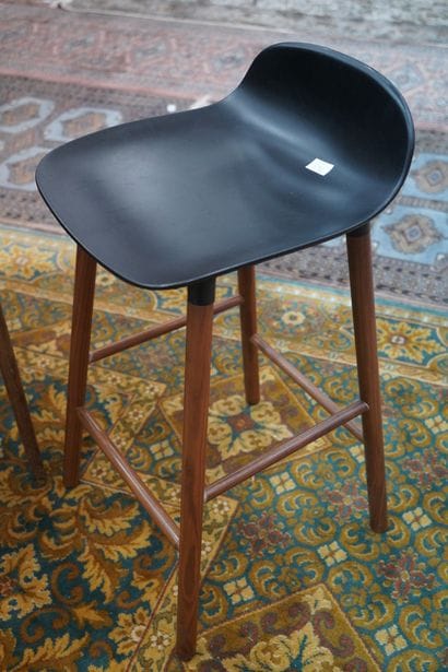 NORMANN COPENHAGEN, Tabouret en bois naturel,...