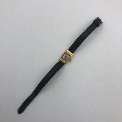 Montre bracelet de dame, le boitier rectangulaire...