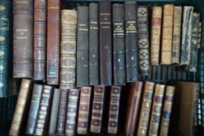 Réunion de livres reliés XIXe, Histoire de...