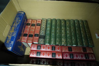 Réunion de livres reliés anciens et modernes...