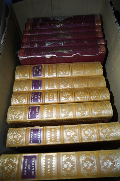 Réunion de livres reliés anciens et modernes...