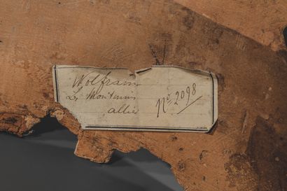 NECK FRAGMENT FROM A LARGE BLACK-FIGURED...