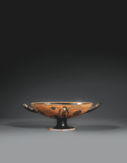 TYPE A BLACK-FIGURE EYE CUP
The sides are...