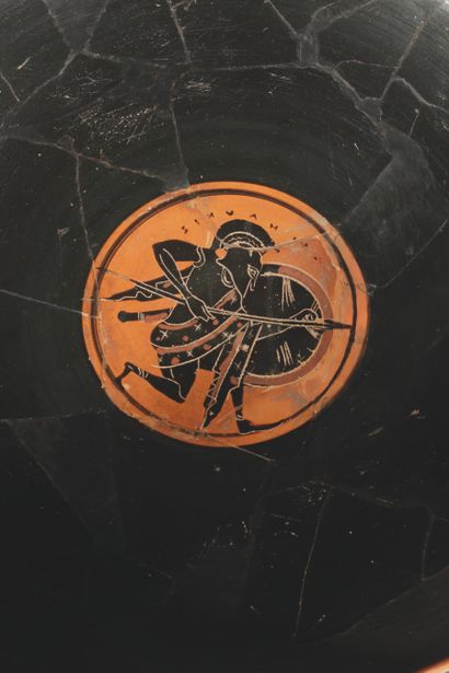 TYPE B ATTIC BANDED BOWL WITH BLACK FIGURES
The...