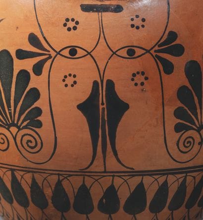 AMPHORA WITH BLACK-FIGURE NECK
Ornamented...