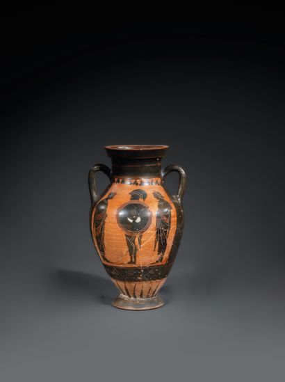 DEJANIRE-TYPE LEKYTHOS WITH BLACK FIGURES
The...