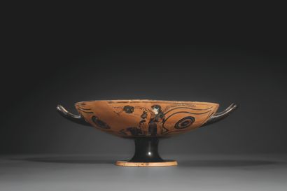 TYPE A BLACK-FIGURE EYE CUP
The sides are...