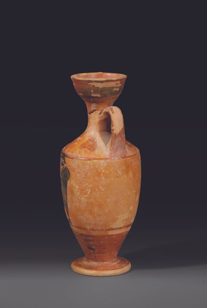 BLACK-FIGURE LEKYTHOS
The body decorated...