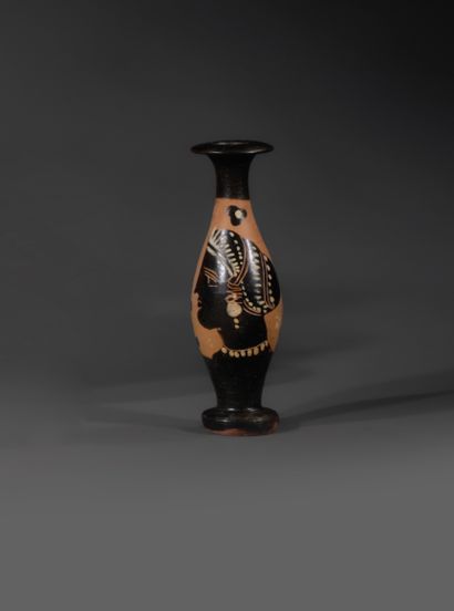 BLACK-FIGURE LEKYTHOS
The body is adorned...