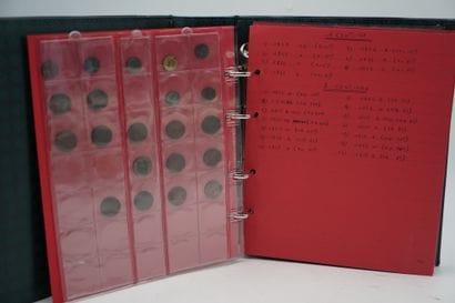 Album de pièces napoléoniennes, allant de...