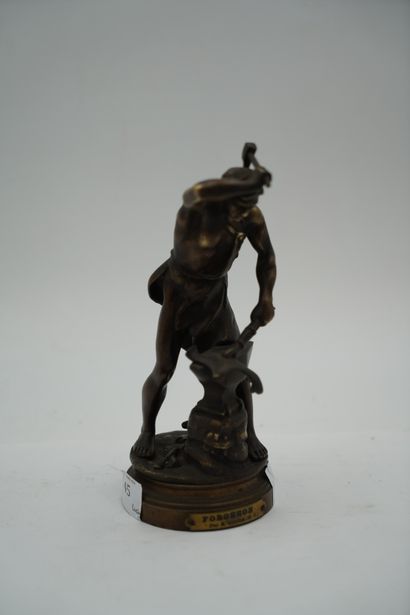 D'après Adrien GAUDEZ (1845-1902), Le Forgeron,...