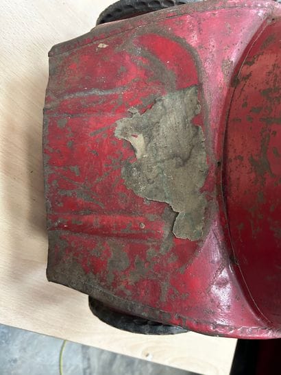 DEVILLAINE ETOILE, 
Voiture à pédales en...