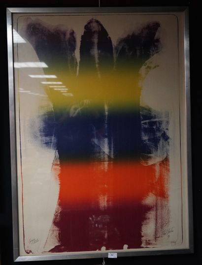 Paul JENKINS (1923-2012), Composition abstraite,...
