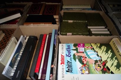réunion de livres reliés Beaux-Arts, modernes,...