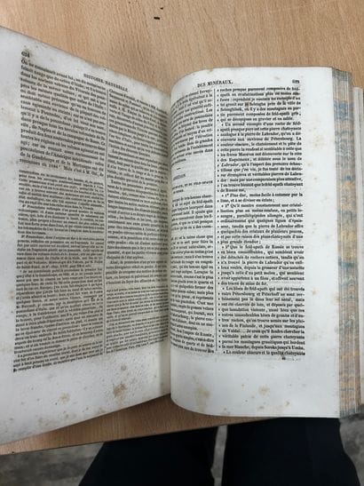 Œuvres de Buffon, chez Furne Paris. Six tomes,...