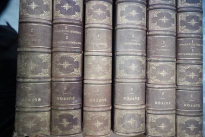 Œuvres de Buffon, chez Furne Paris. Six tomes,...