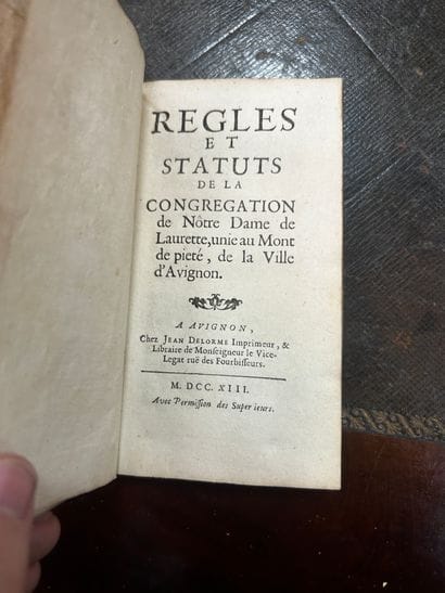 Réunion de volumes reliés XVIIIe et XIXe...