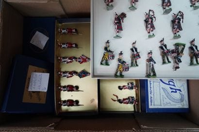 Bleinheim Military Models. Quatre boîtes...