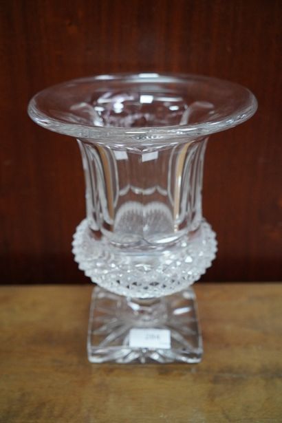 SAINT LOUIS
Vase Médicis en cristal, la panse...