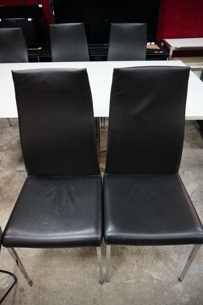 CATTELAN ITALIA, suite de six chaises de...