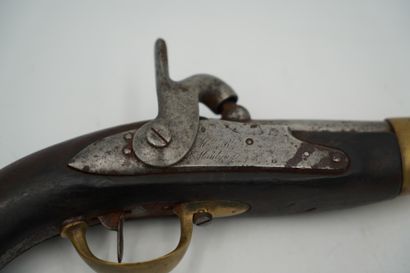 Pistolet, la platine gravée manufacture royale...