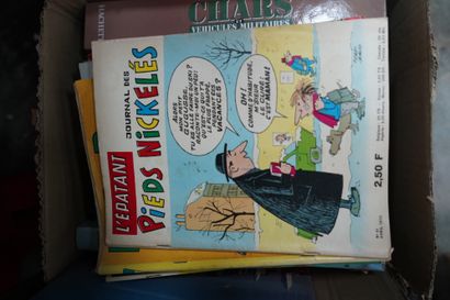 Réunion de livres beaux-arts, BD dont Astérix,...