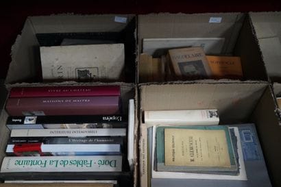Réunion de livres Beaux-Arts, livres reliés....