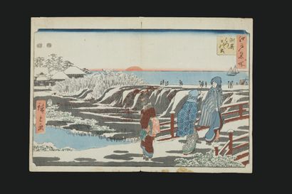 UTAGAWA HIROSHIGE (1797-1858)
Oban yoko-e...