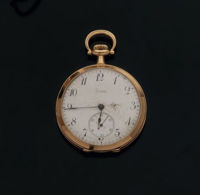 ZENITH
POCKET WATCH
750 thousandths yellow...