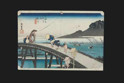 UTAGAWA HIROSHIGE (1797-1858)
Oban yoko-e...
