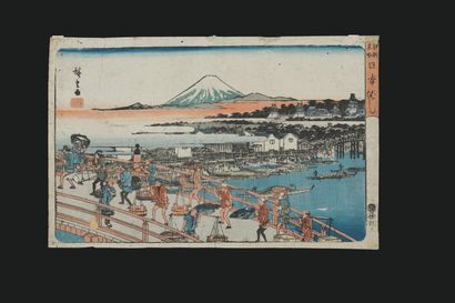 UTAGAWA HIROSHIGE (1797-1858)
Two oban yoko-e...