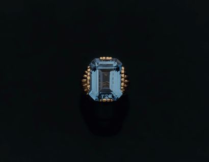 RING
Yellow gold 750 thousandths, set with...