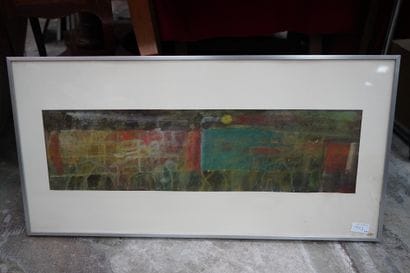 Gérard CYNE (1923-2006)
 - Composition abstraite
Deux...