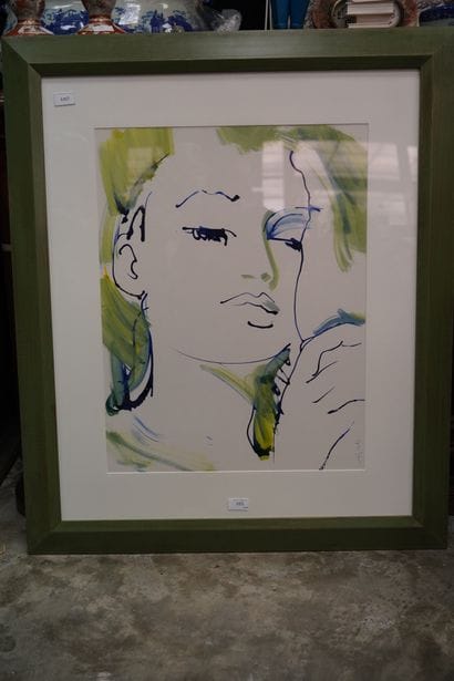 Jean Pierre DJIVANIDES
Portrait de femme
Pièce...