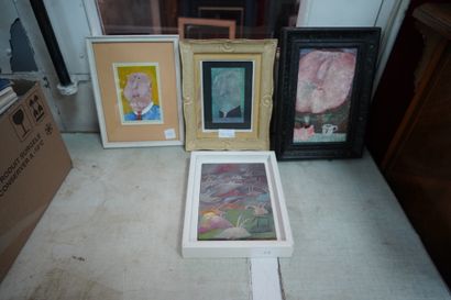 Gérard CYNE (1923-2006)
- Portraits
Trois...