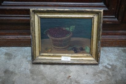 ECOLE MODERNE
Nature morte aux grosseilles...