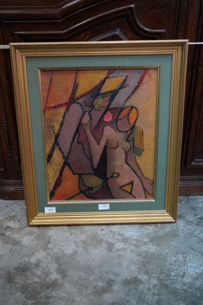 FEBRER
Couple
Huile sur toile signée en bas...