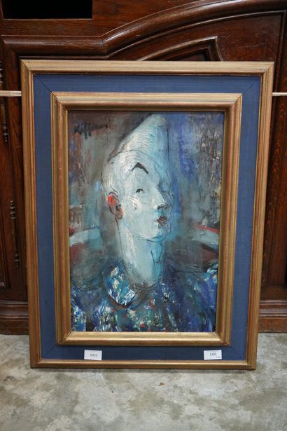Charles KIFFER (1902-1992)
Pierrot
Huile...
