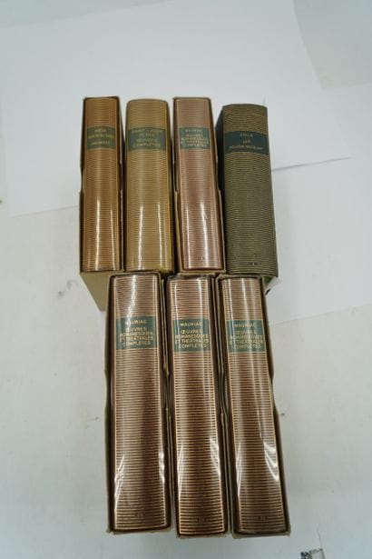 COLLECTION LA PLEIADE
Réunion de 7 volumes...