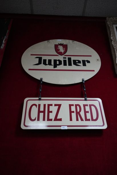 PUBLICITE
Enseigne de bar JUPILER en métal...