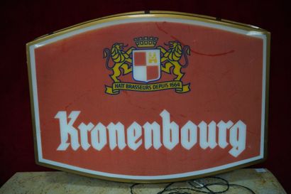 PUBLICITE
Enseigne lumineuse KRONENBOURG,...